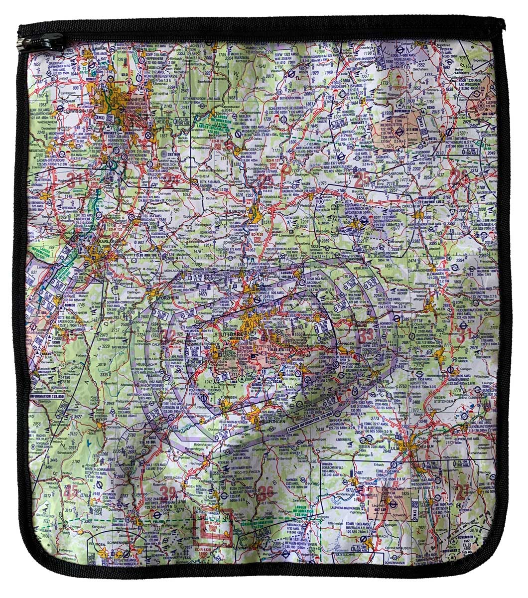 ICAO-Chart Flap for MapBag Echo Sierra (without bag)