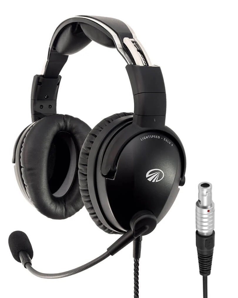 Lightspeed Zulu 4, ANR-Headset mit LEMO-Stecker
