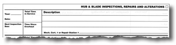 Propeller Logbook