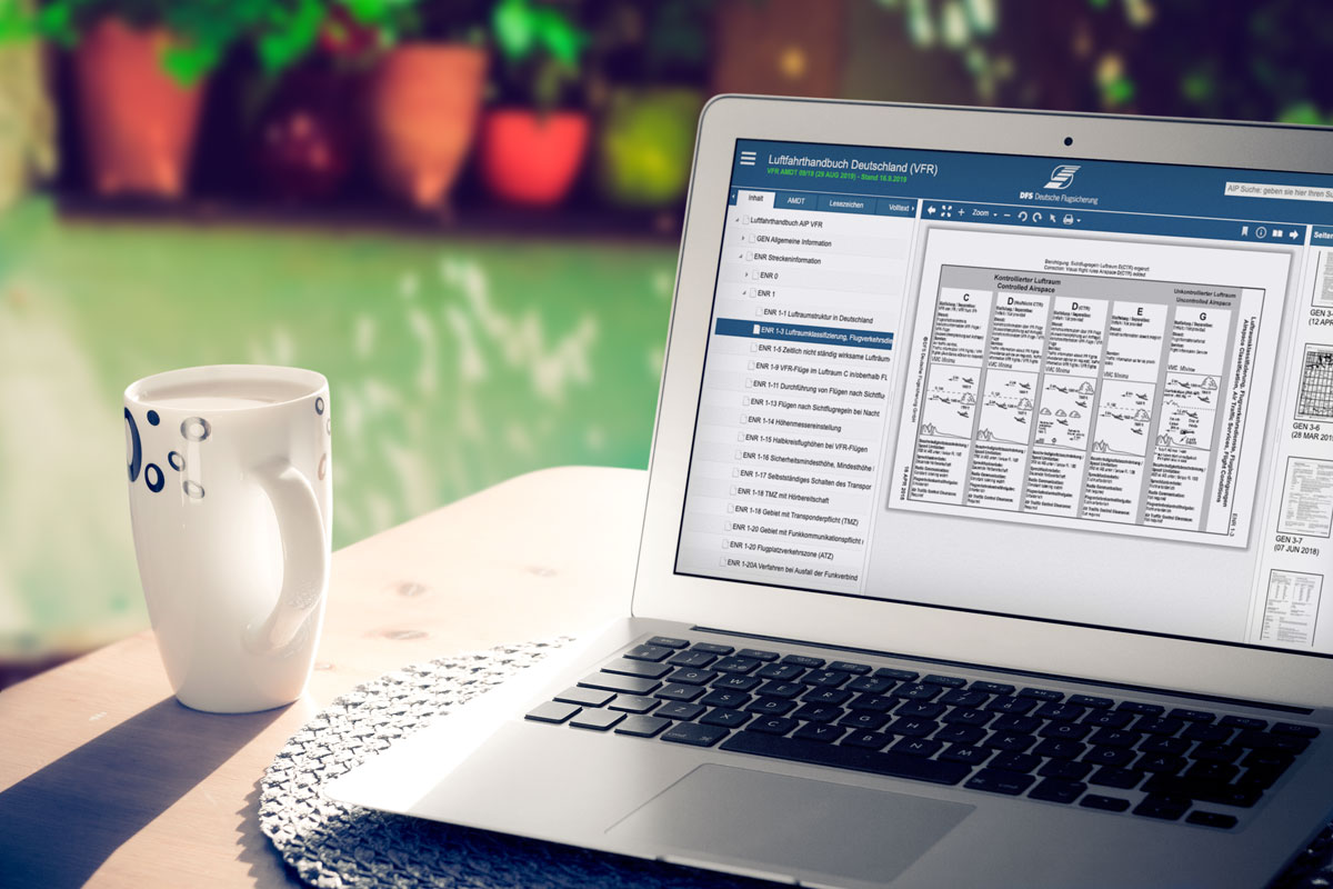 AIP VFR Online-Version, Zugang für 12 Monate