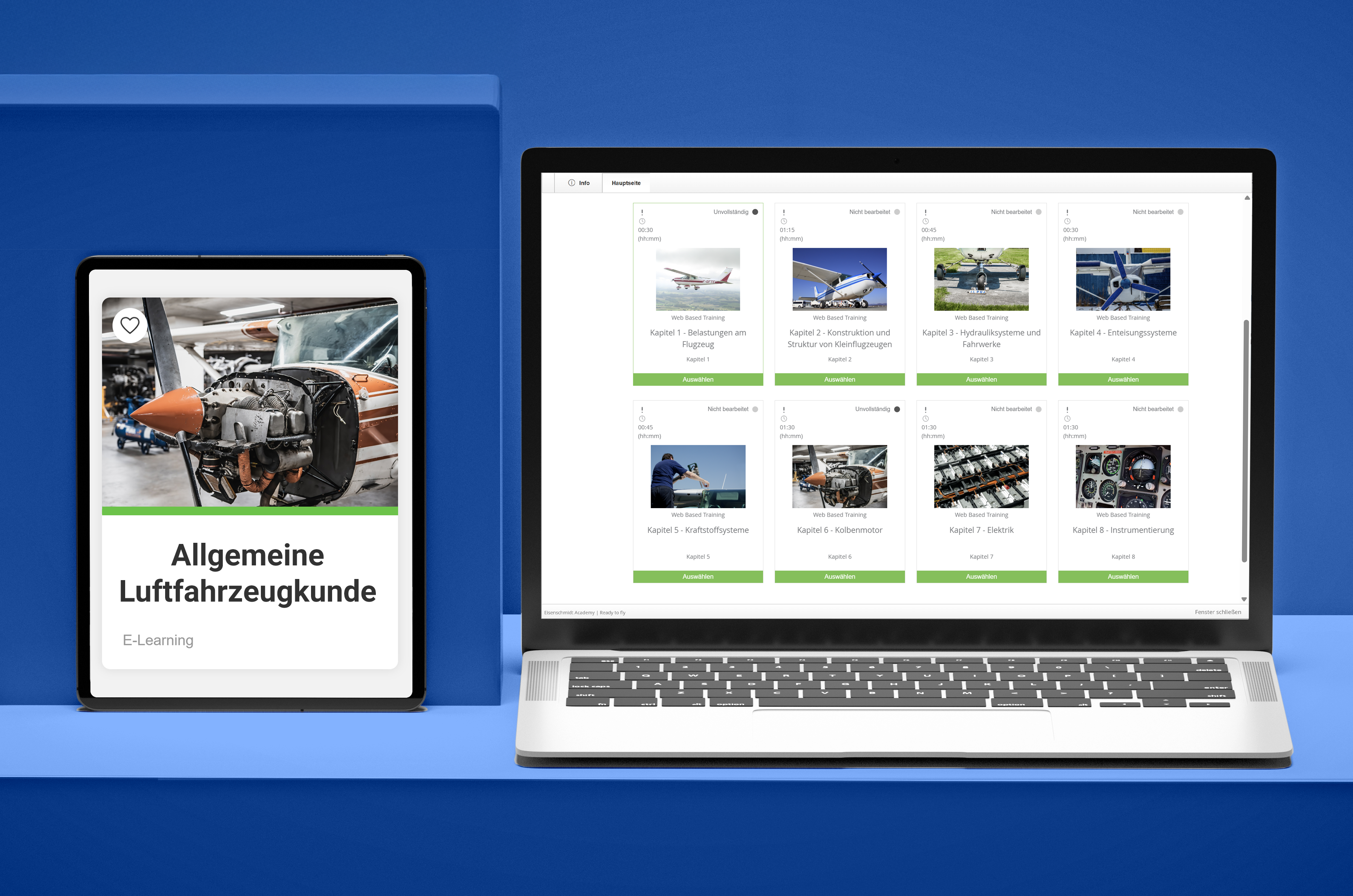E-Learning Grundkurs: Allgemeine Luftfahrzeugkunde
