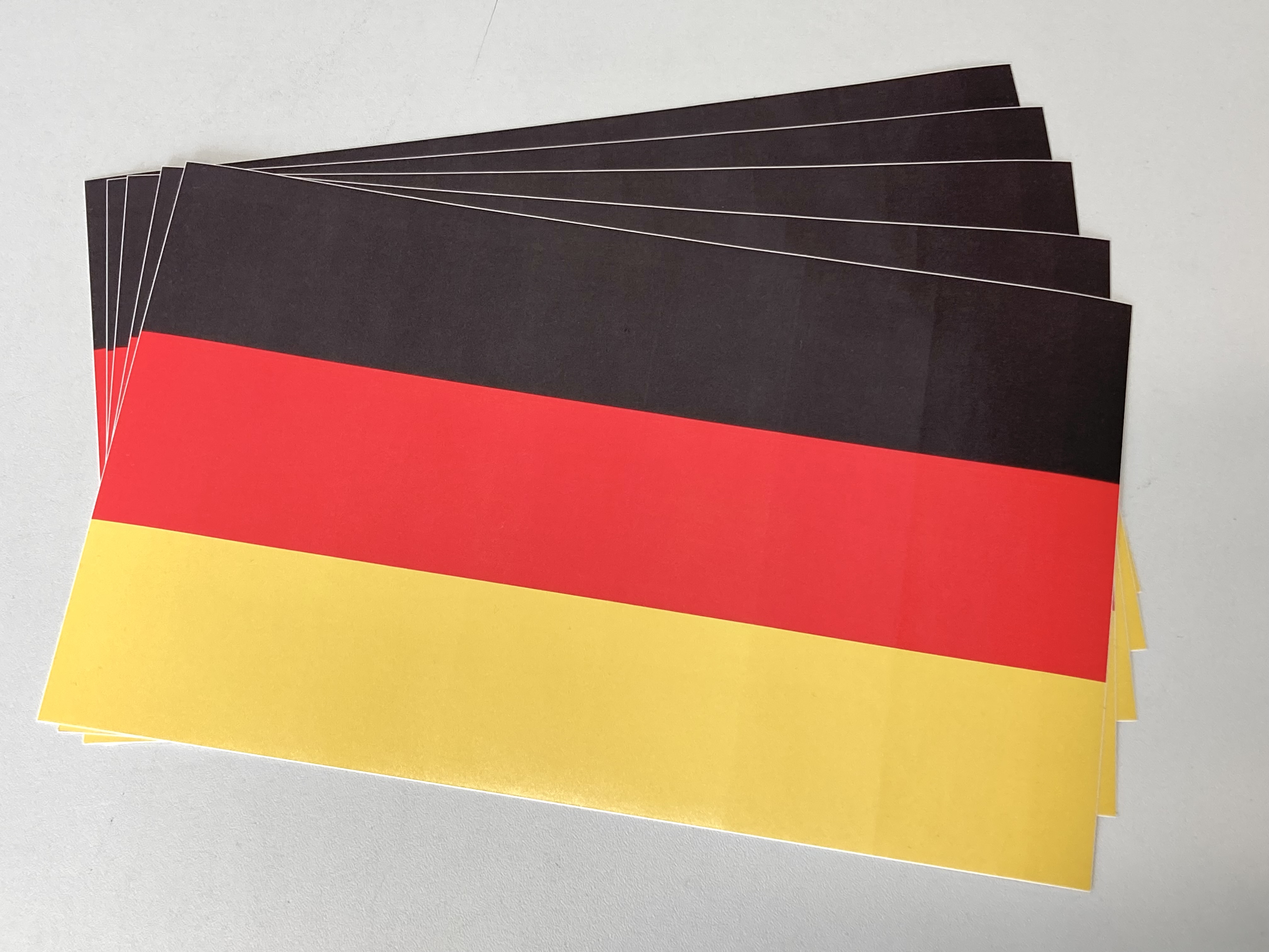 Bundesflagge Deutschland - Aufkleber (schwarz-rot-gelb)