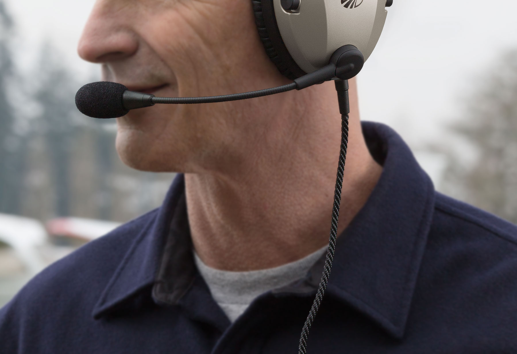Lightspeed Zulu 3, ANR-Headset mit PJ-Stecker (Batteriefach)
