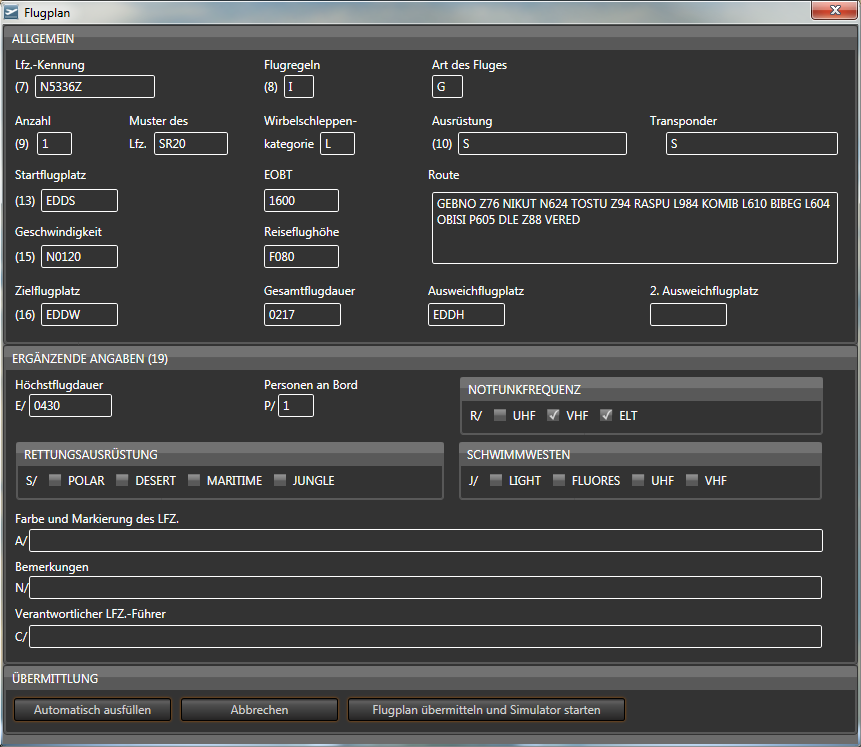 IFR Sprechfunk Simulator (Download-Version)