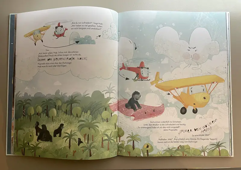 Immer dem Propeller nach - Kinderbuch