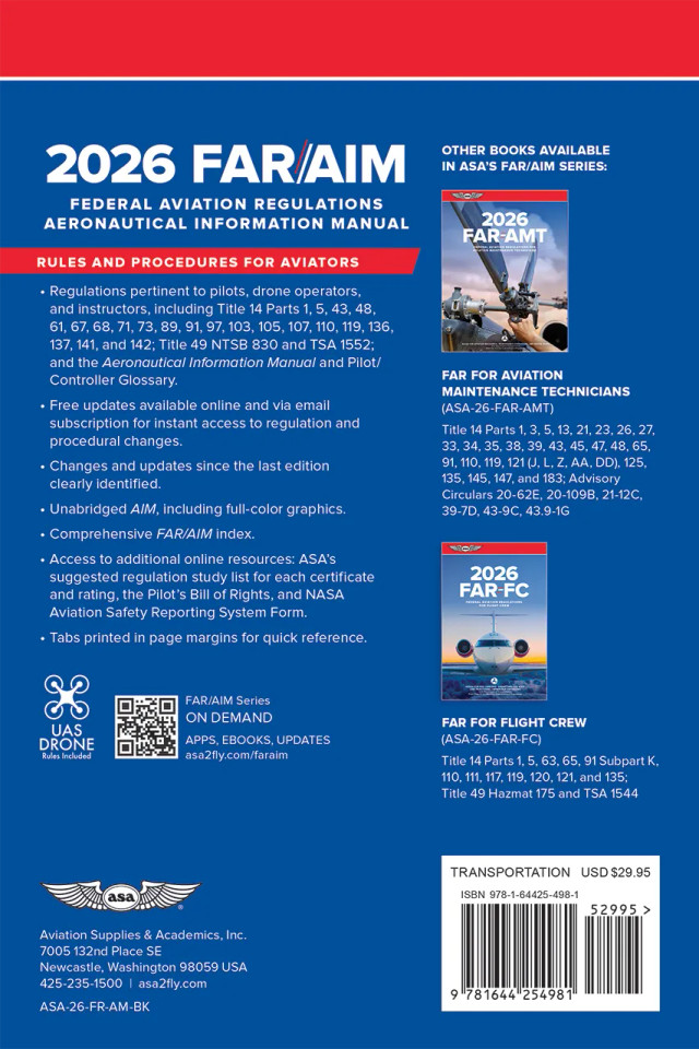FAR/AIM 2026 (Softcover)