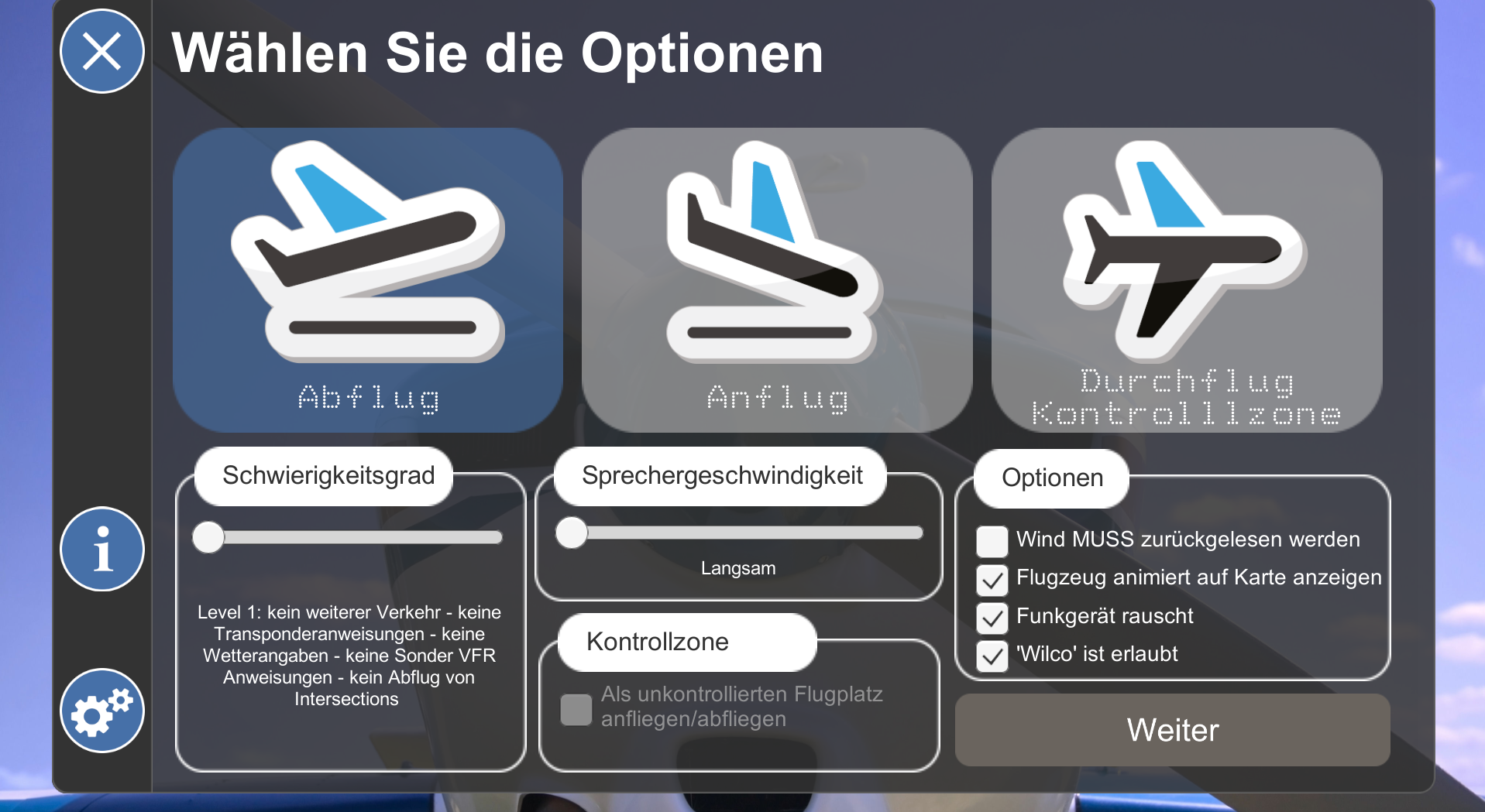 VFR Sprechfunk Simulator Version 5.x