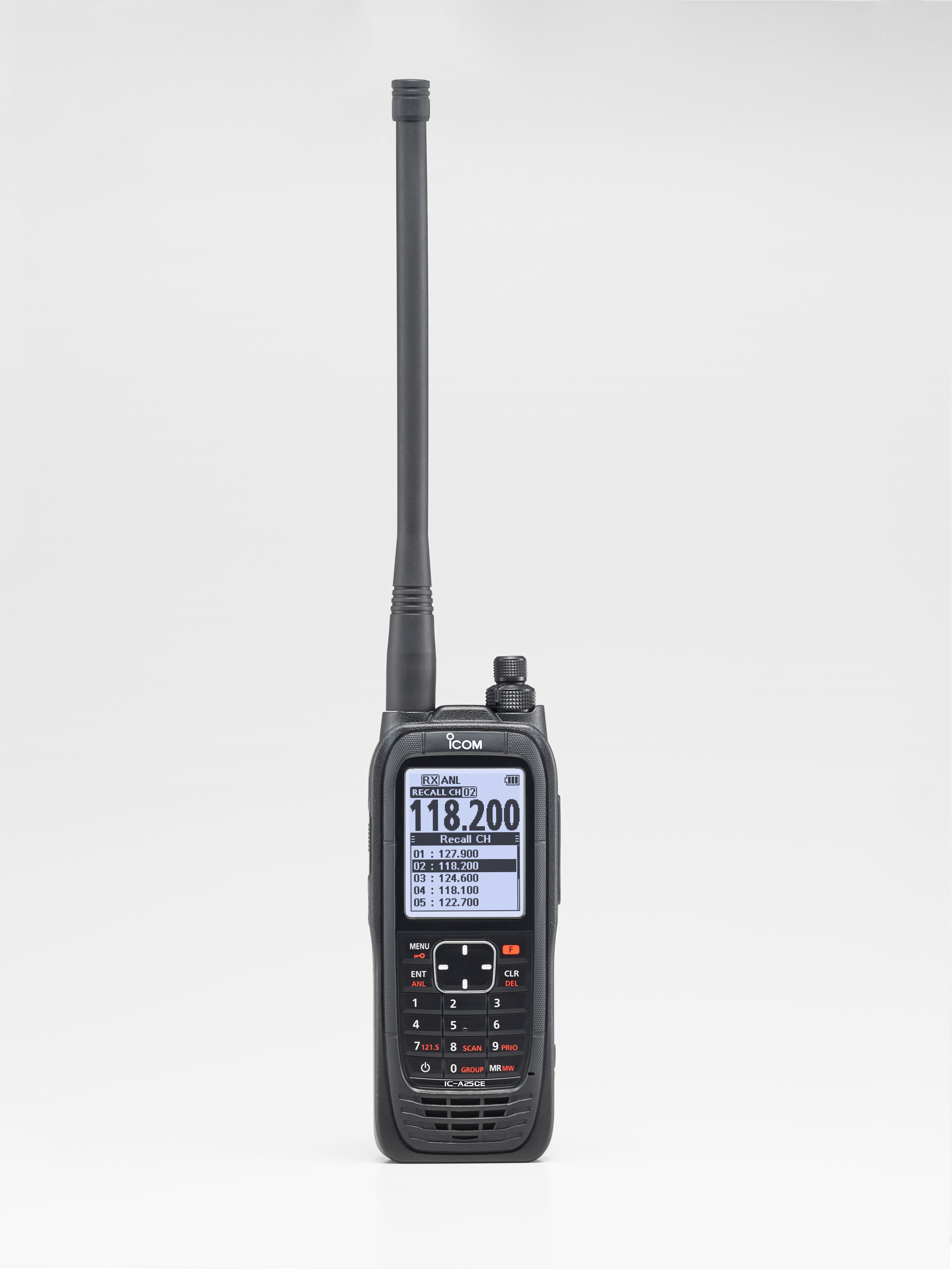 ICOM Flugfunkgerät IC-A25CE V63 (mit COM Kanäle)