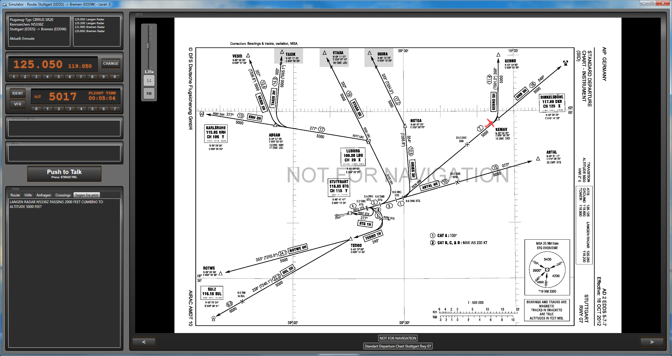 IFR Sprechfunk Simulator (Download-Version)