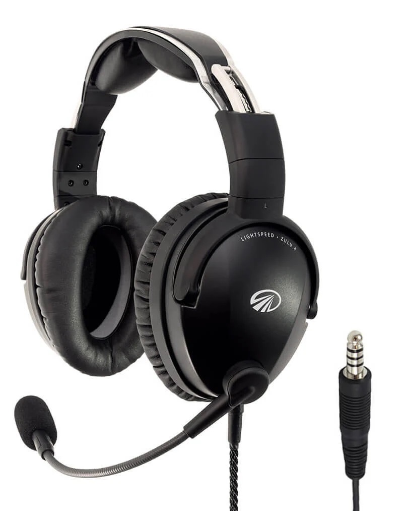Lightspeed Zulu 4, ANR-Headset mit Heli U174
