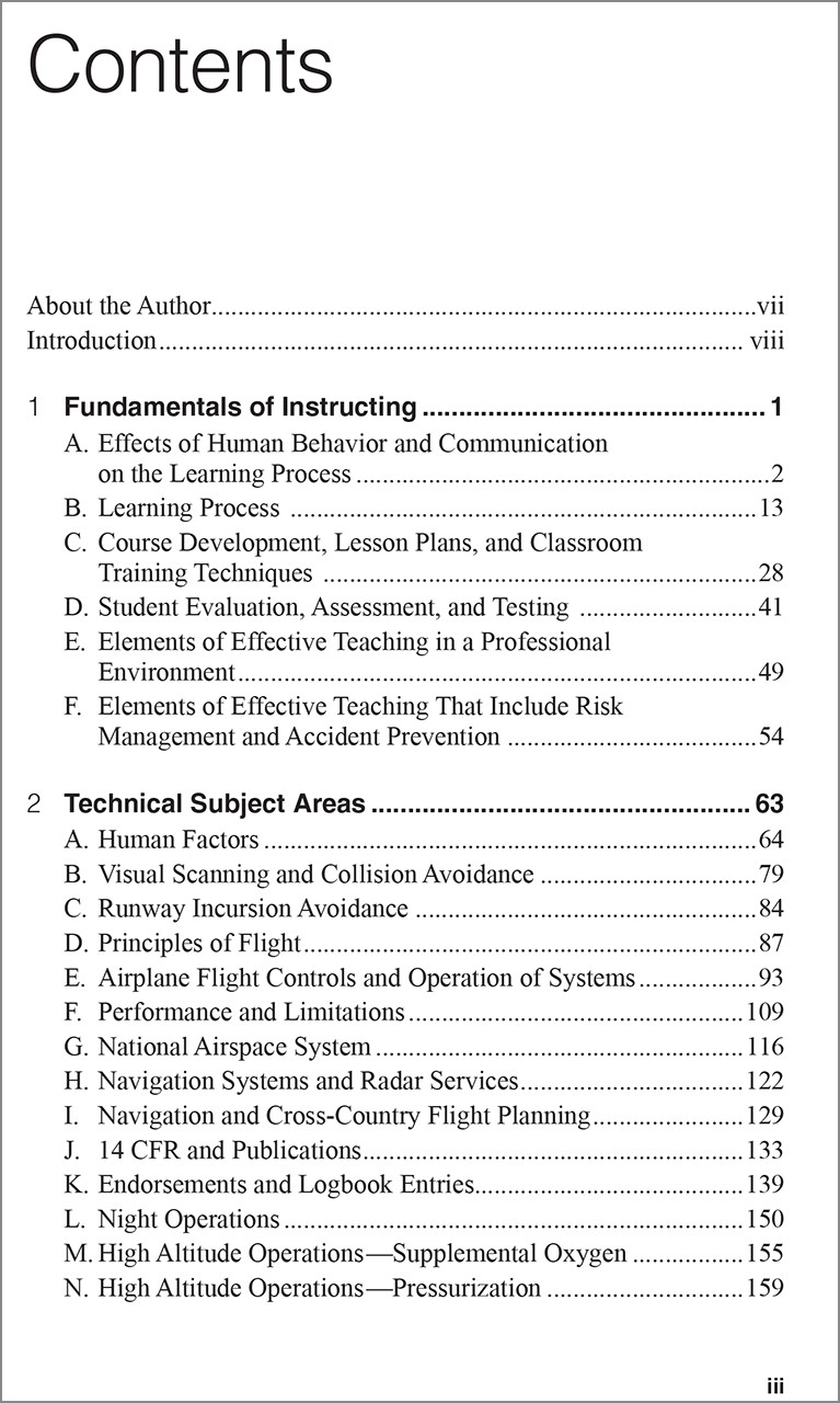 Oral Exam Guide: Flight Instructor (9th Edition)