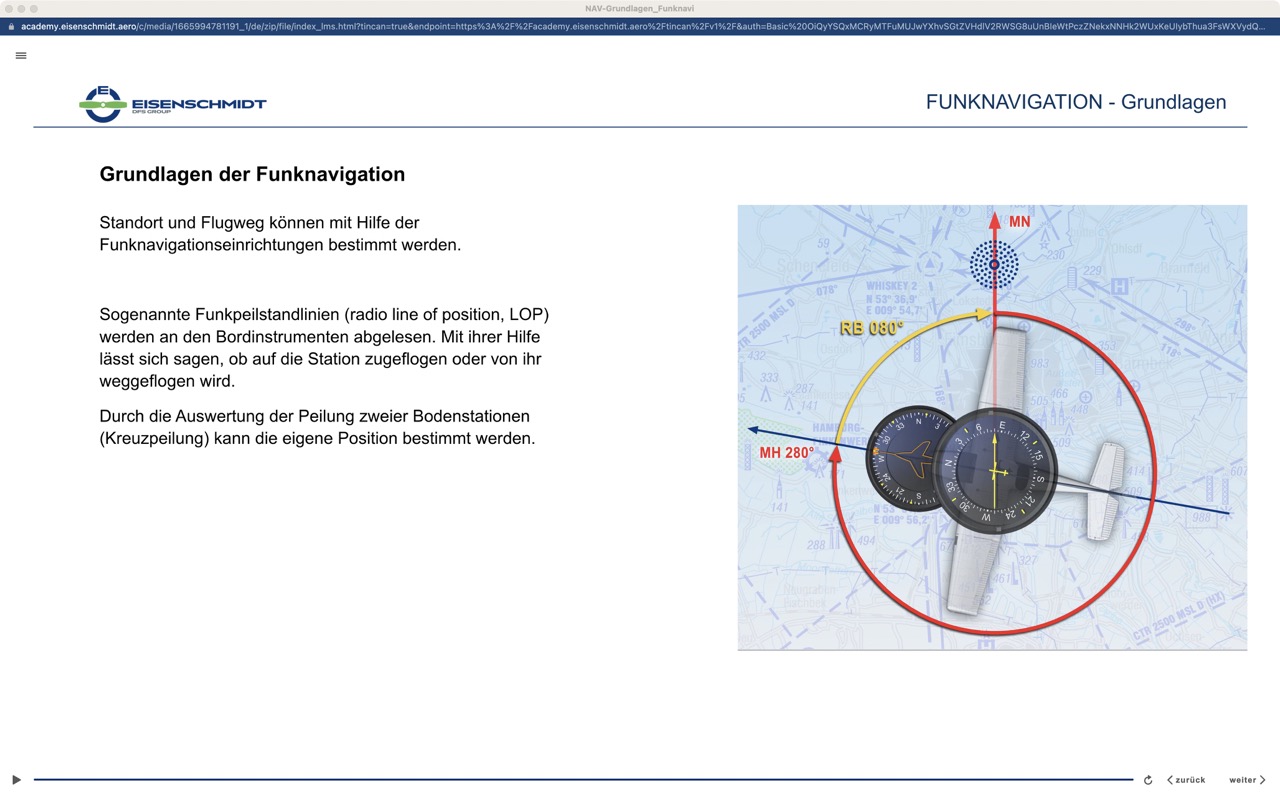 E-Learning Course: Radio navigation