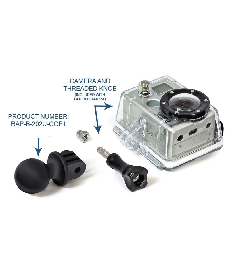 RAM MOUNT GoPro Hero Adapter (RAP-B-202U-GOP1)