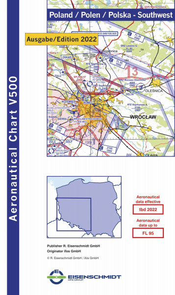 V500 Poland, Blatt Southwest (Ausgabe 2022)