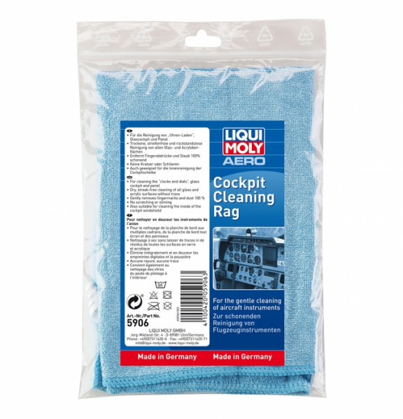 Liqui Moly Aero Cockpit Cleaning Rag / Cockpit-Microfasertuch