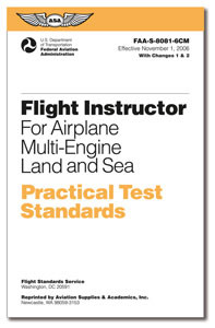 Practical Test Standards: Flight Instructor (Multi-Engine)