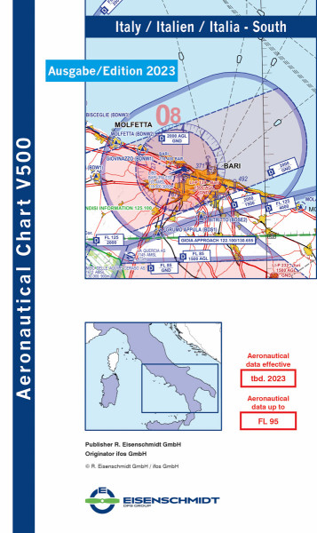 V500 Italy, Blatt South (Ausgabe 2023)