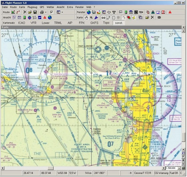 Flight Planner - USA West Sectional Charts