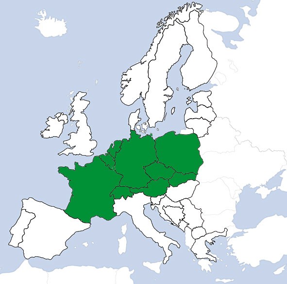JeppView VFR: Europa Central