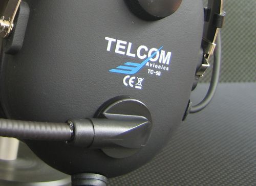31dB Dämpfung Modell 2019 TELCOM TC-50 Headset Kopfhörer für die Luftfahrt 