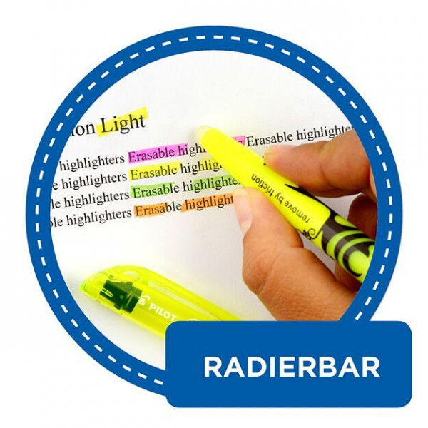 Fixion Highlighting Marker Farbübersicht radierbar