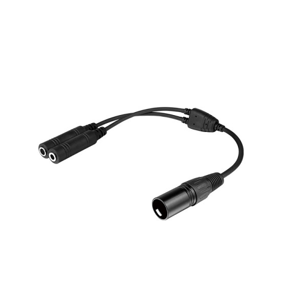 pilots first headset adapter pj-plug to XLR5-plug