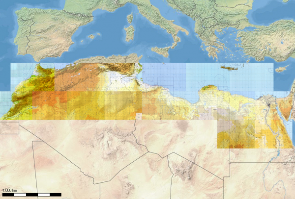 Flight Planner - TPC-Karten - Nord Afrika