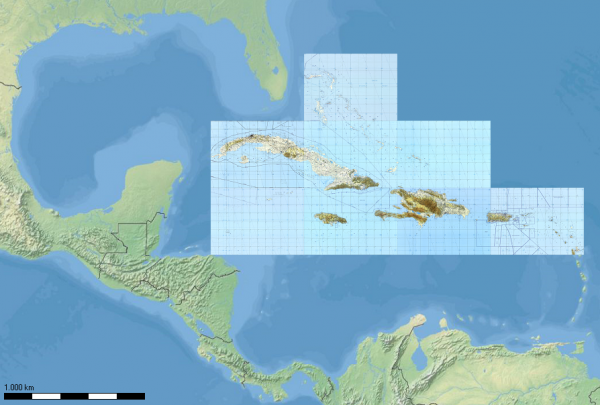 TPC charts - Caribbean for Flight Planner