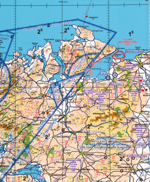 ICAO Chart Irland 2023