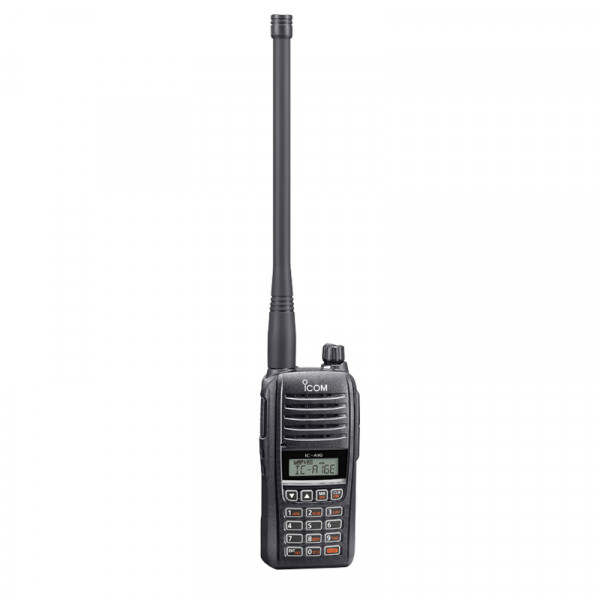 ICOM Flugfunkgerät IC-A16E (mit COM Kanäle) V12, mit Bluetooth®