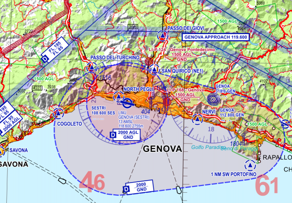 Visual 500 - Italien für Flight Planner