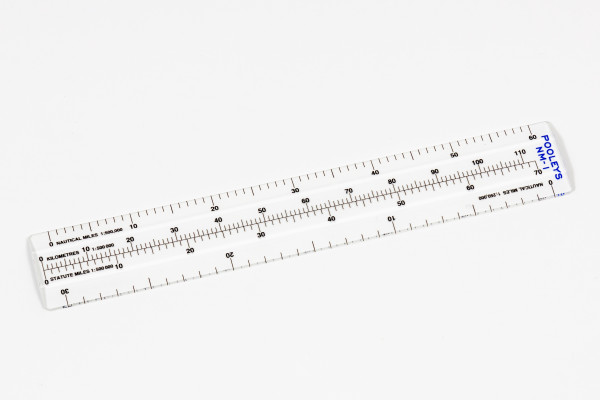Pooleys NM-1 Kurslineal 24 cm