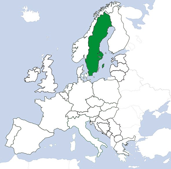 JeppView VFR: Schweden