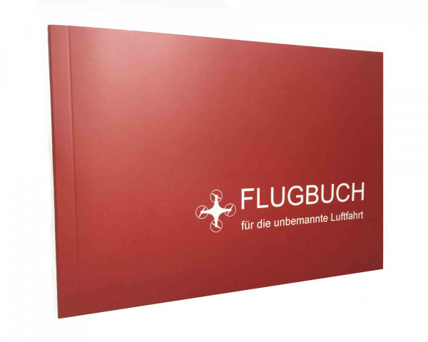 Drohnenflugbuch Flugbuch für die unbemannte Luftfahrt Cover