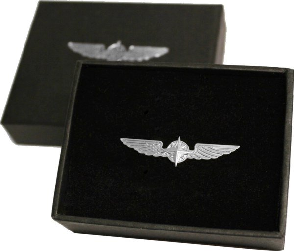 PILOT WINGS SILVER