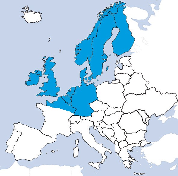 JeppView IFR: NOR Nordeuropa
