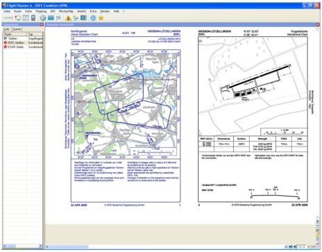 Flight Planner - VFR-Anflugkarten - AIP Deutschland inkl. Heli