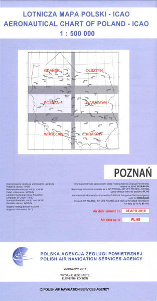 ICAO-Karte Polen Poznan