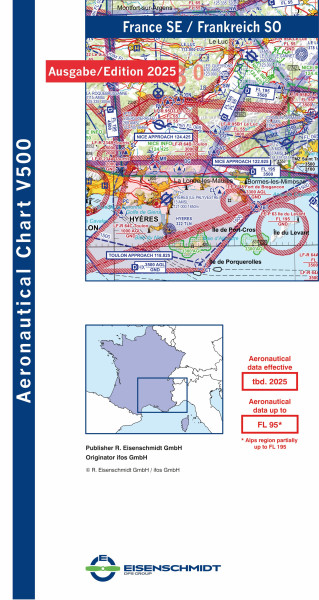 V500 France, Blatt Southeast (Ausgabe 2025)-Vorbestellung