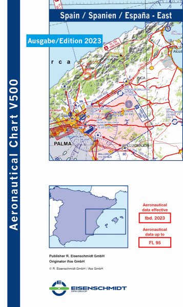 V500 Spain, Blatt East (Ausgabe 2023)