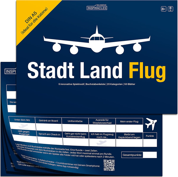 Stadt-Land-Flug Reisespiel