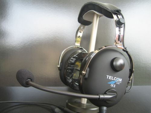 TELCOM TC-50 AS Aviation Pilot Headset