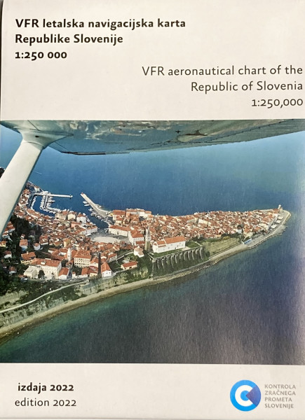 VFR-Karte Slowenien 1:250.000 (Ausgabe 2022)