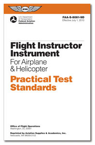 Practical Test Standards: Flight Instructor Instrument