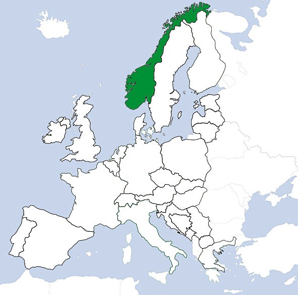 JeppView VFR: Norwegen