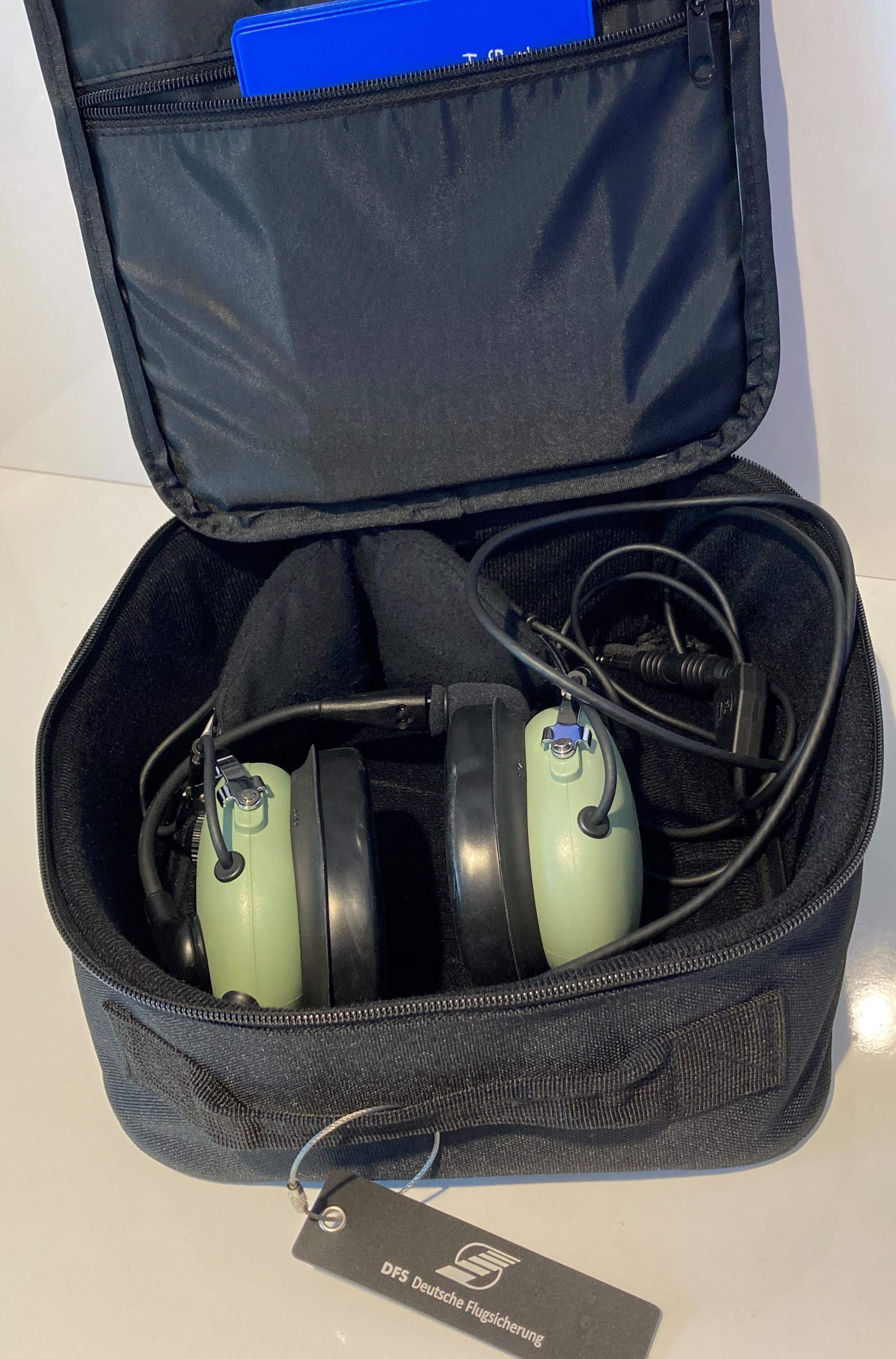headset bag Alpha DFS pilot line
