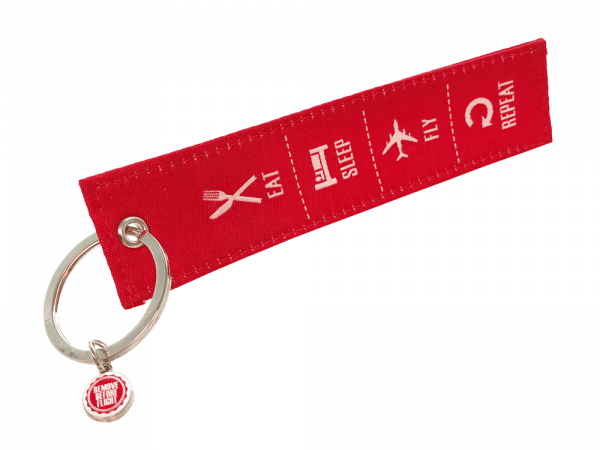 Eat-Sleep-Fly-Anhänger - REMOVE BEFORE FLIGHT