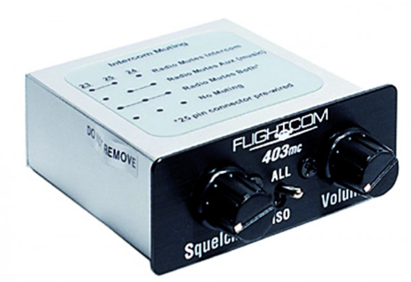 Flightcom 403mc Intercom mit 4 Buchsen