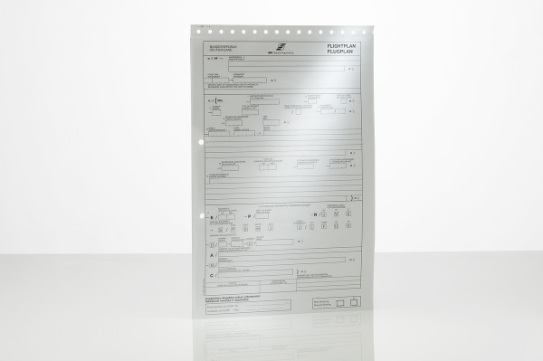 Timetable form, carbonless copy