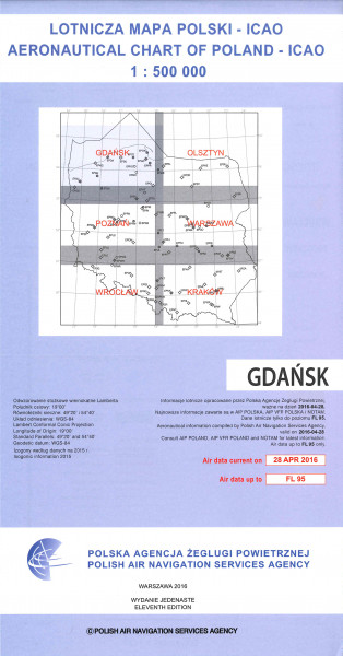 ICAO-Karte Polen Gdansk